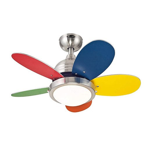 ABANICO 30 ROUND NIQUEL MULTICOLOR WESTINGHOUSE