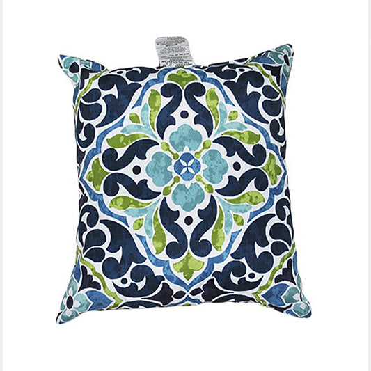 COJIN PATIO DECOR VERDE AZUL