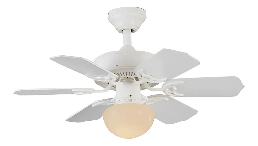 Abanico 30" Lyra, Color Blanco, Harbor.