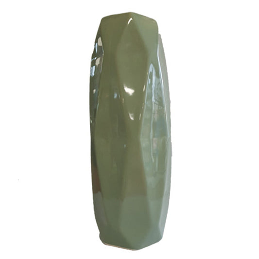 FLORERO CORTE DIAMANTE 10X30CM