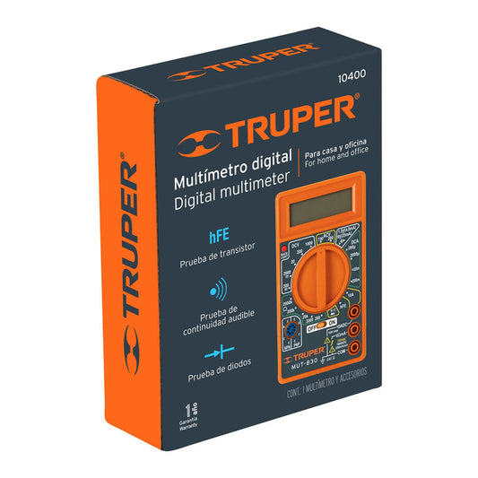 MULTIMETRO DIGITAL MUT-830