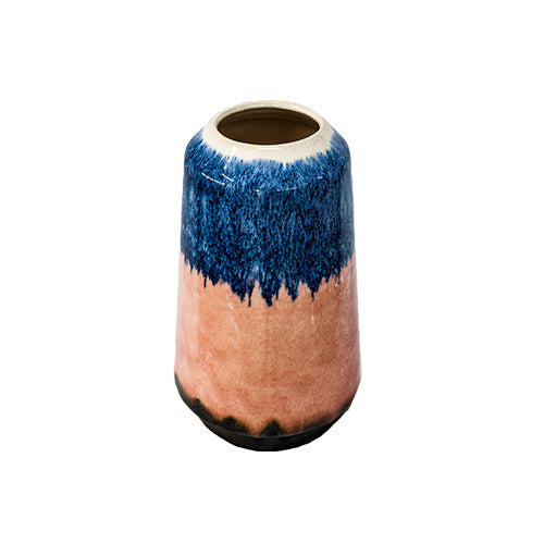 FLORERO TRICOLOR 16.5X16.5X28CM