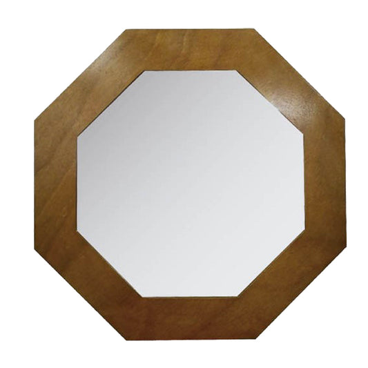 ESPEJO MARCO MADERA DIAM.70