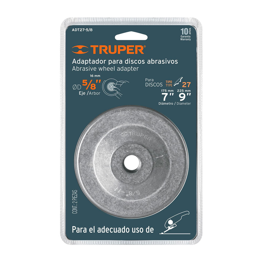 ADAPT P/DISCO ABRASIVO TIPO 27 5/8-1
