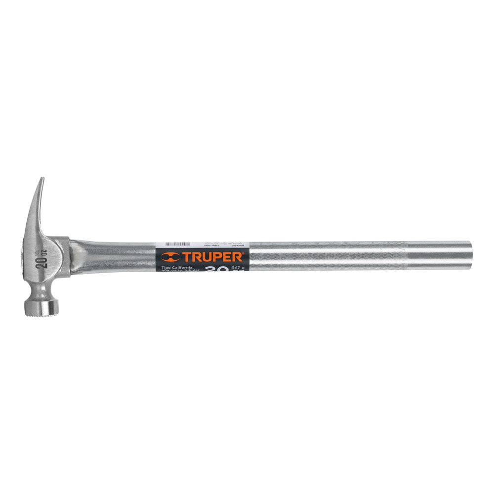 MARTILLO TUBULAR 20 OZ UÑA CALIFORNIA RIPPER, CARA FRESADA
