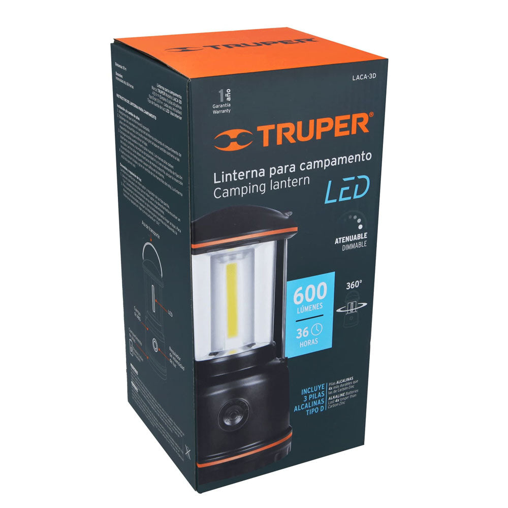 LINTERNA DE LED PARA CAMPAMENTO TIPO FAROL