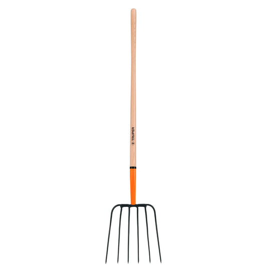 BIELDO P/PAJA FORJADO 6DIENTES MANGO 50"