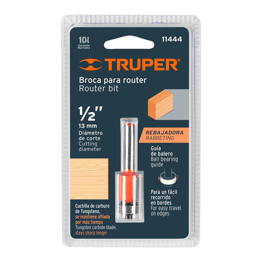 BROCA P/ROUTER 1/2 CORTE RECTO