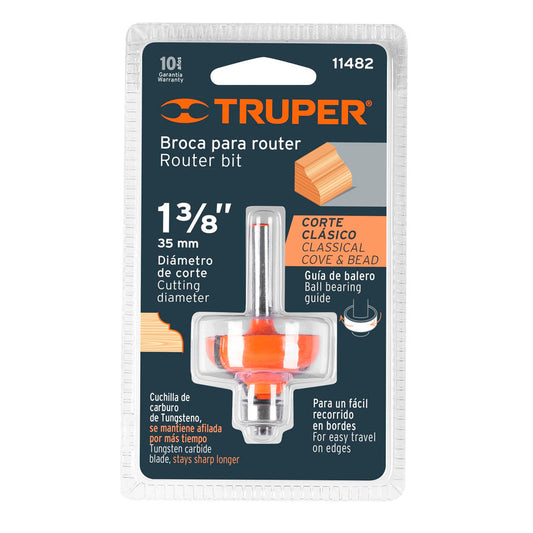 BROCA ROUTER CLAS BROU-C1-3/8X