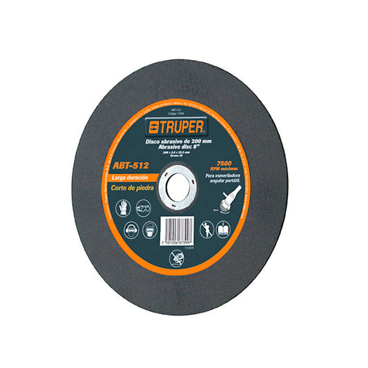 DISCO CORTE PIEDRA 8"TRUP.ABT-512