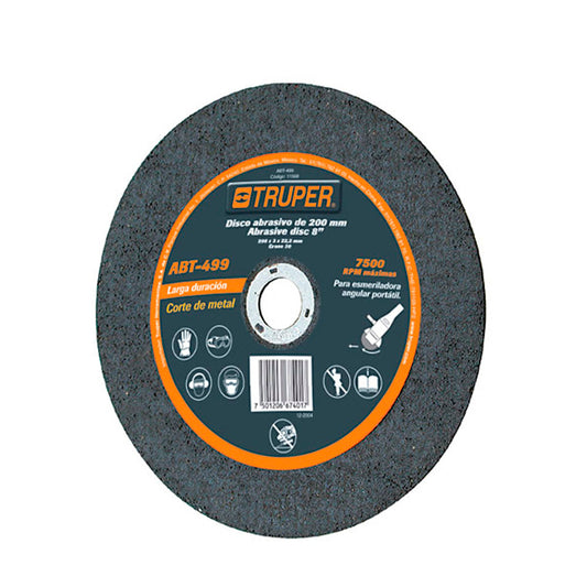 DISCO CORTE METAL 8"TRUP.ABT-499