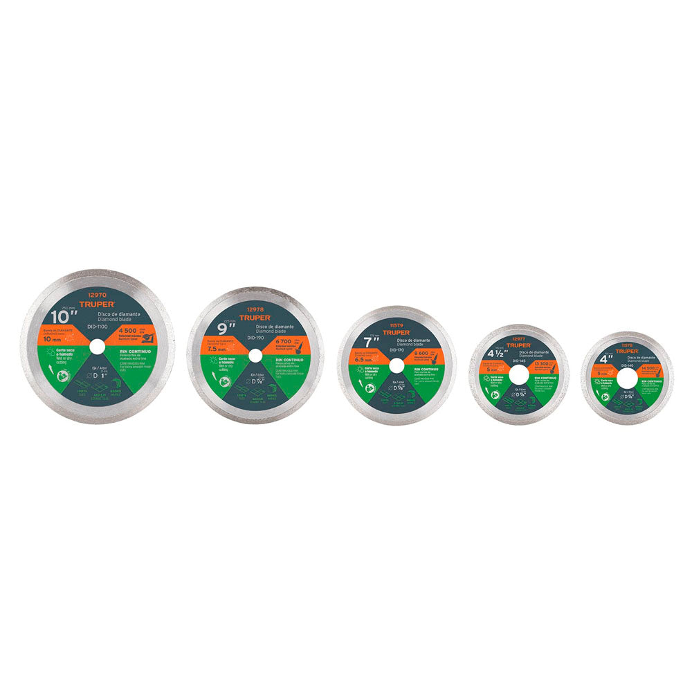DISCO DIAMANTE 7"TRU DDT 804C