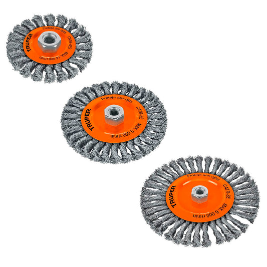CARDA TRENZ. PARA ESMERILADORA  6" 5/8 CATR-6E