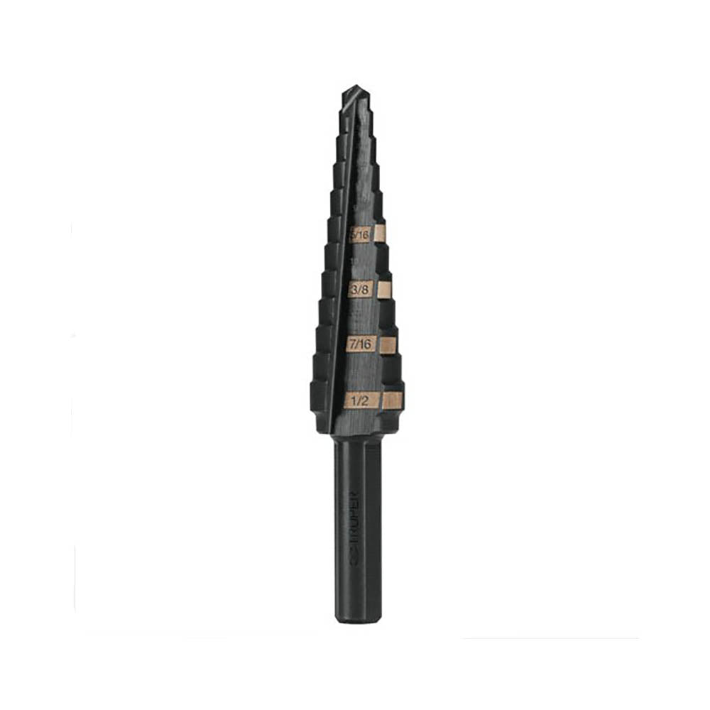 BROCA ESCALONADA OXIDO NEGRO 13 ESCALONES TRUPER