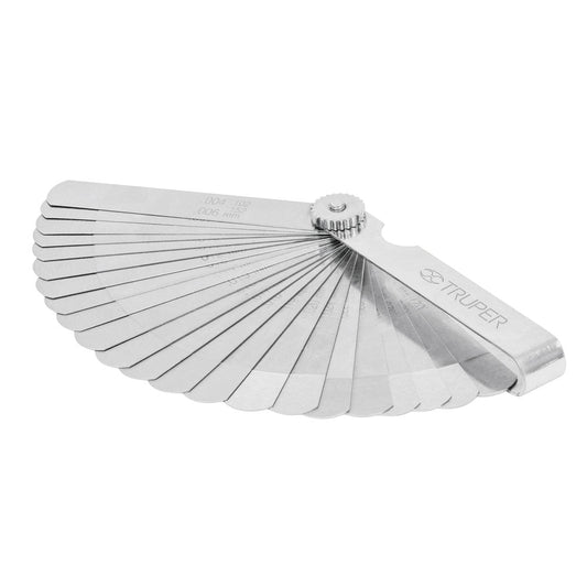 CALIBRADOR PARA BUJÍAS, 25 HOJAS, MILIMÉTRICO
