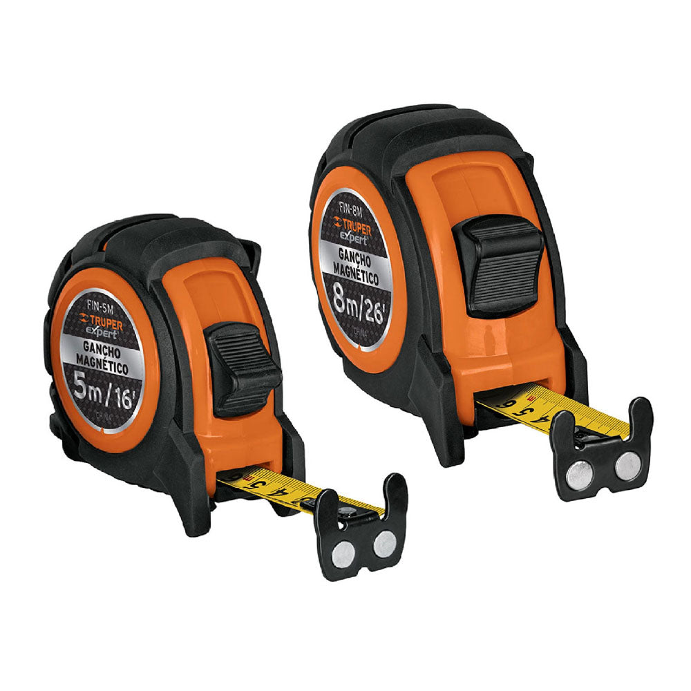 FLEXOMETRO INDUSTRIAL 8 M CINTA 1" FIN-8M