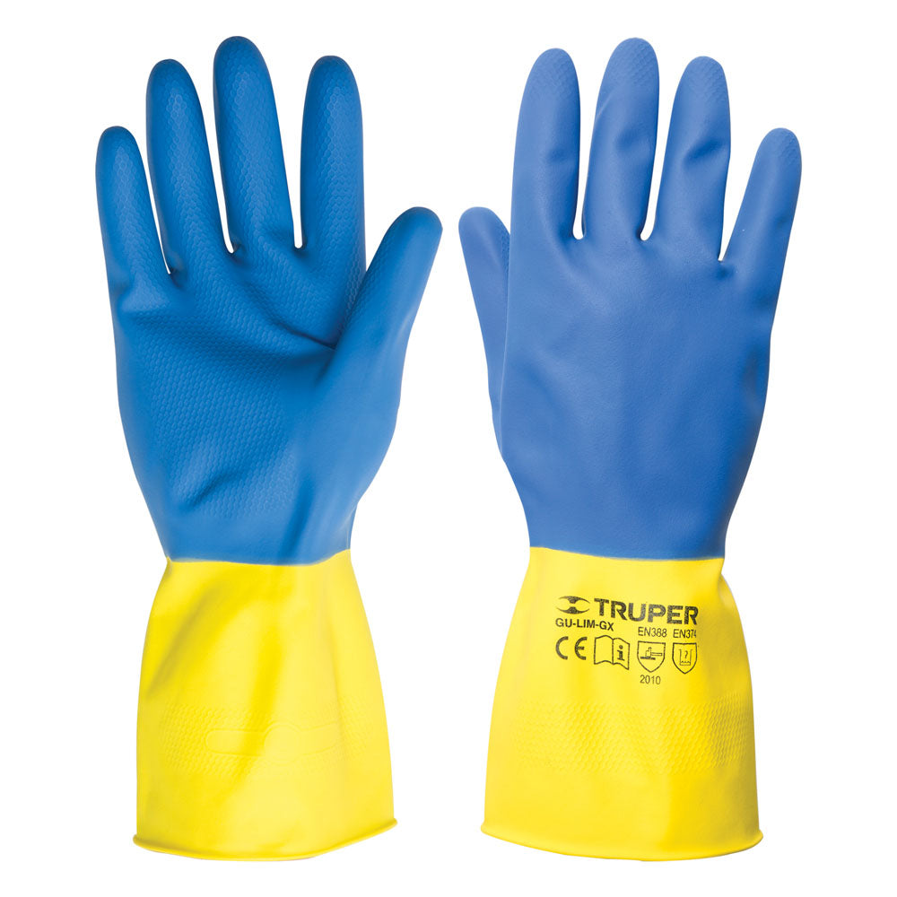 GUANTES LATEX LIMPIEZA CHICOS REFORZADOS GU-331