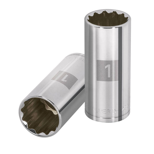 D-5322-E DADO LARGO CUADRO 1/2" 12 PUNTAS