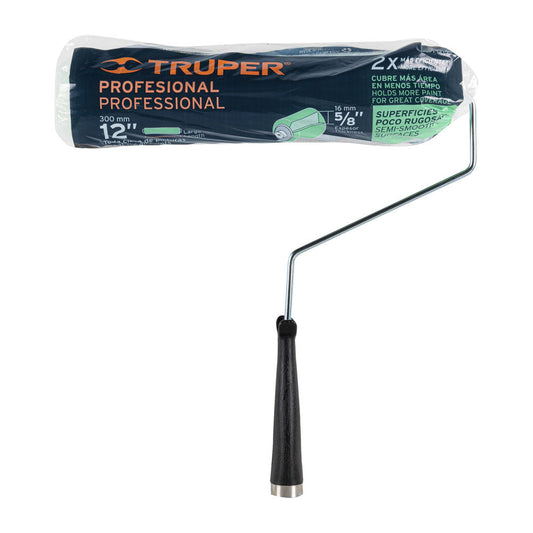 RODILLO PARA PINTAR, FELPA 12X 5/8", LISA