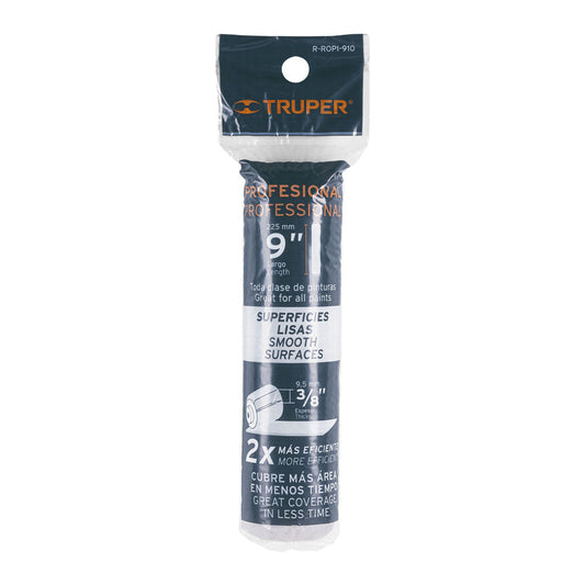REPUESTO PARA RODILLO PARA PINTAR, FELPA 9 X 3/8", EXTRA LISA