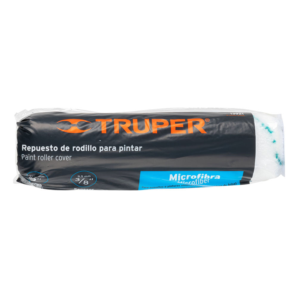 FELPA P/RODILLO MICROFIBRA 9X 3/8 SUPERFICIES POCO RUGOSA
