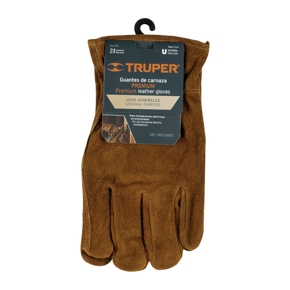 GUANTES DE CARNAZA P/ ELECTRICISTA GUX-VA