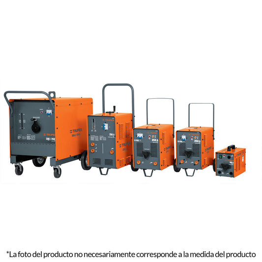 SOLDADORA CORRIENTE ALT. 250A INCLUYE CABLES