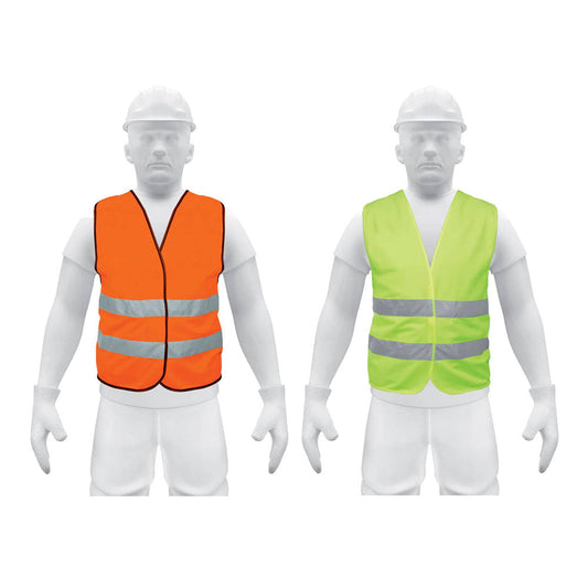 CHALECO DE SEGURIDAD ALTA VISIBILIDAD NARANJA