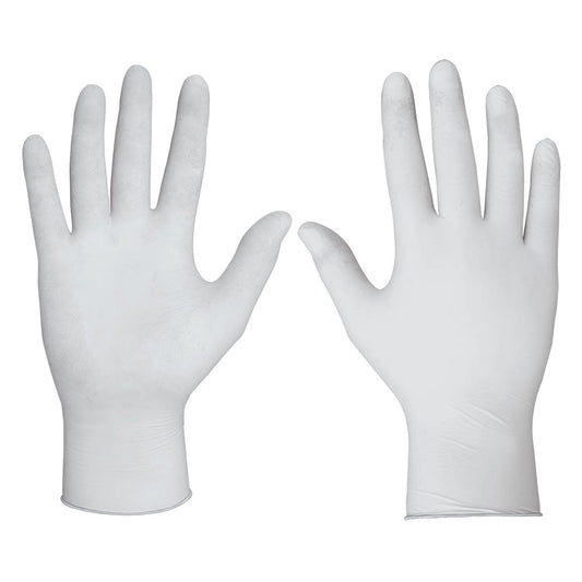GUANTES DE LATEX MULTIUSOS MEDIANO GU-LAT-M CAJA C/100 PZAS