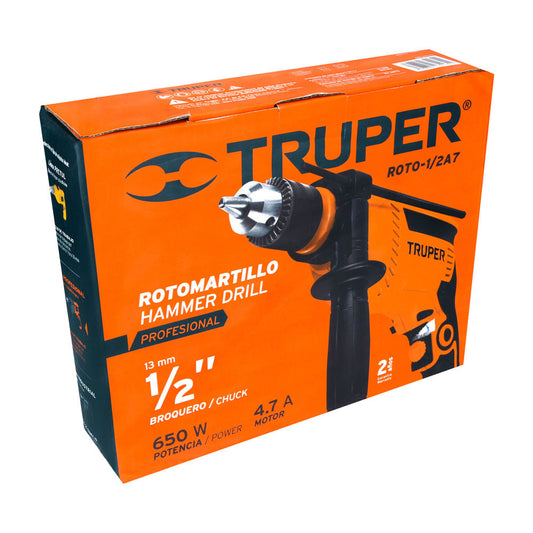 ROTOMARTILLO 1/2", PROFESIONAL, 550 W