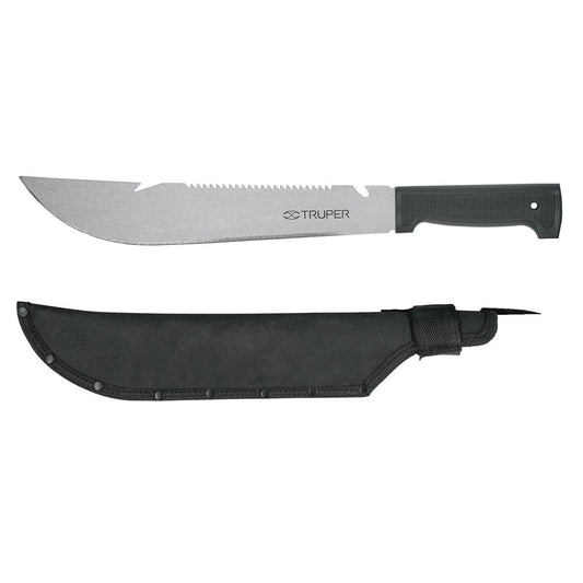 MACHETES TIPO RAMBO 12" CACHA  NEGRA