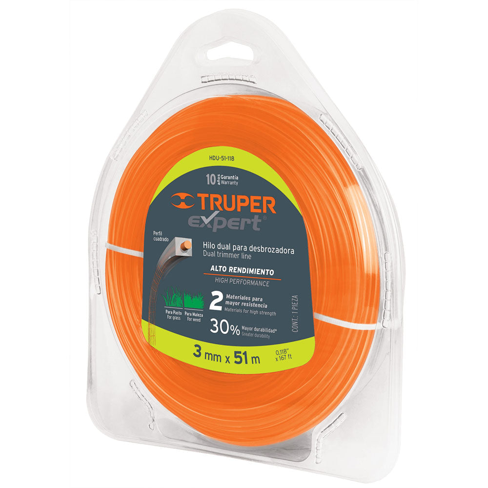 HILO DUAL P/DESBROZADORA 1.6MM HDU-15-65 15M