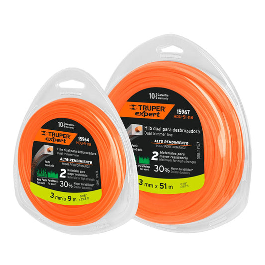 HILO PARA DESBROSADORA DUAL BLISTER HDU-12-95