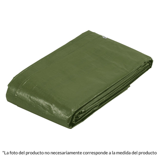 LONA USO RUDO, VERDE OLIVO, 4 X 5 M, TRUPER EXPERT