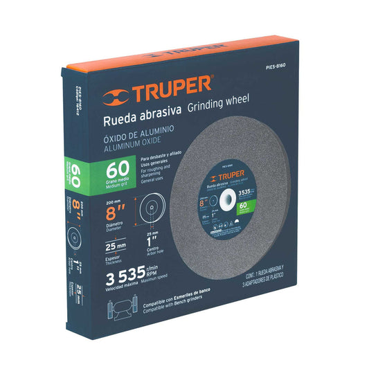 RUEDA ABRAS.8" TRUP.PIES-8160