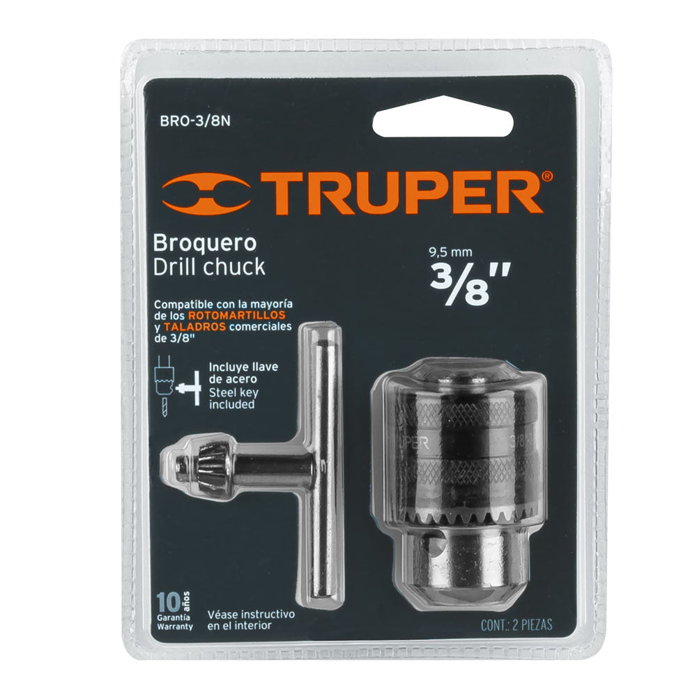 BROQUERO C/LLAVE/TAL 3/8 X 3/8 X 24 BRO-3/8N