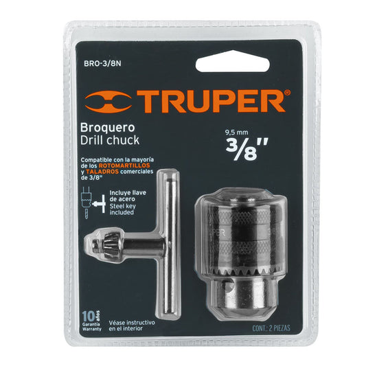 BROQUERO C/LLAVE/TAL 3/8 X 3/8 X 24 BRO-3/8N