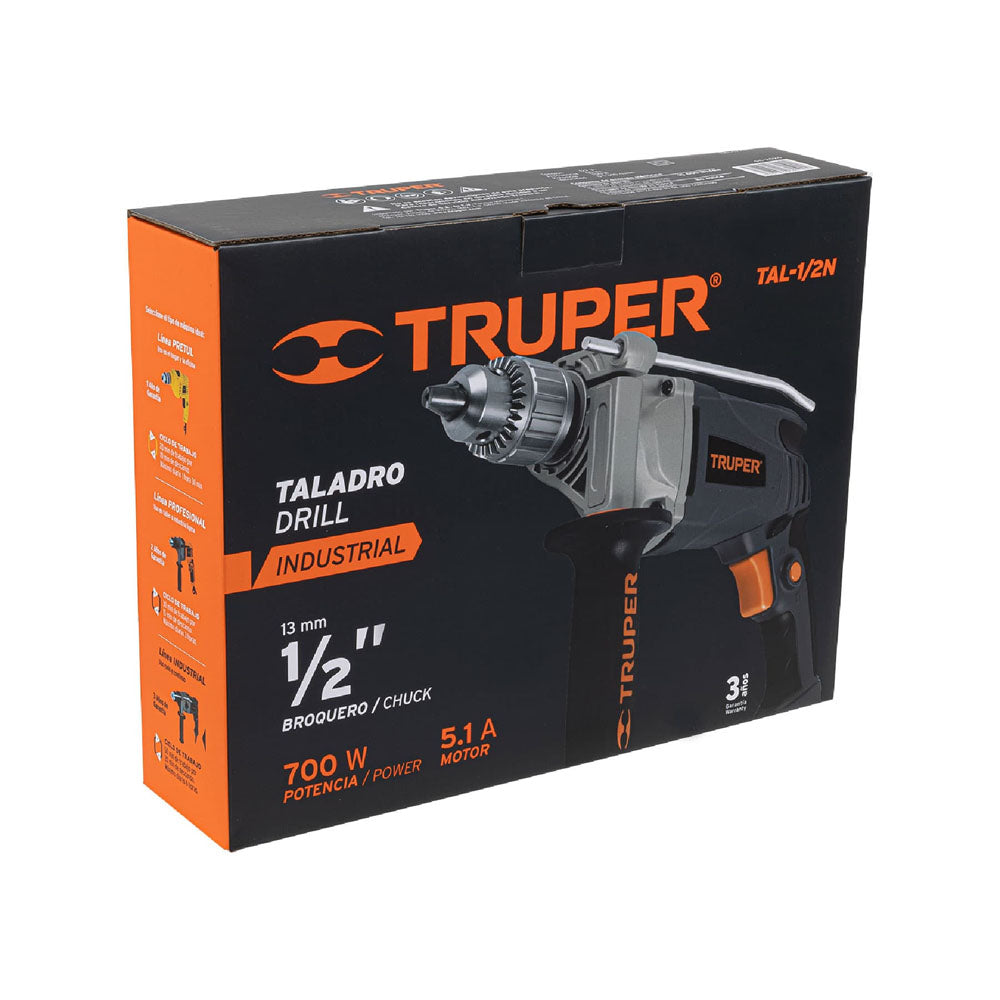 TALADRO INDUSTRIAL, 1/2', 650 W