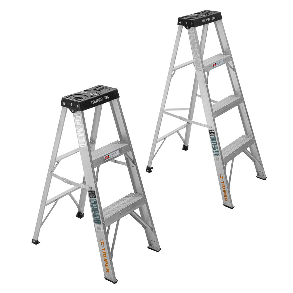 ESCALERA DE TIJERA T-3 3 ESCALONES EST-33