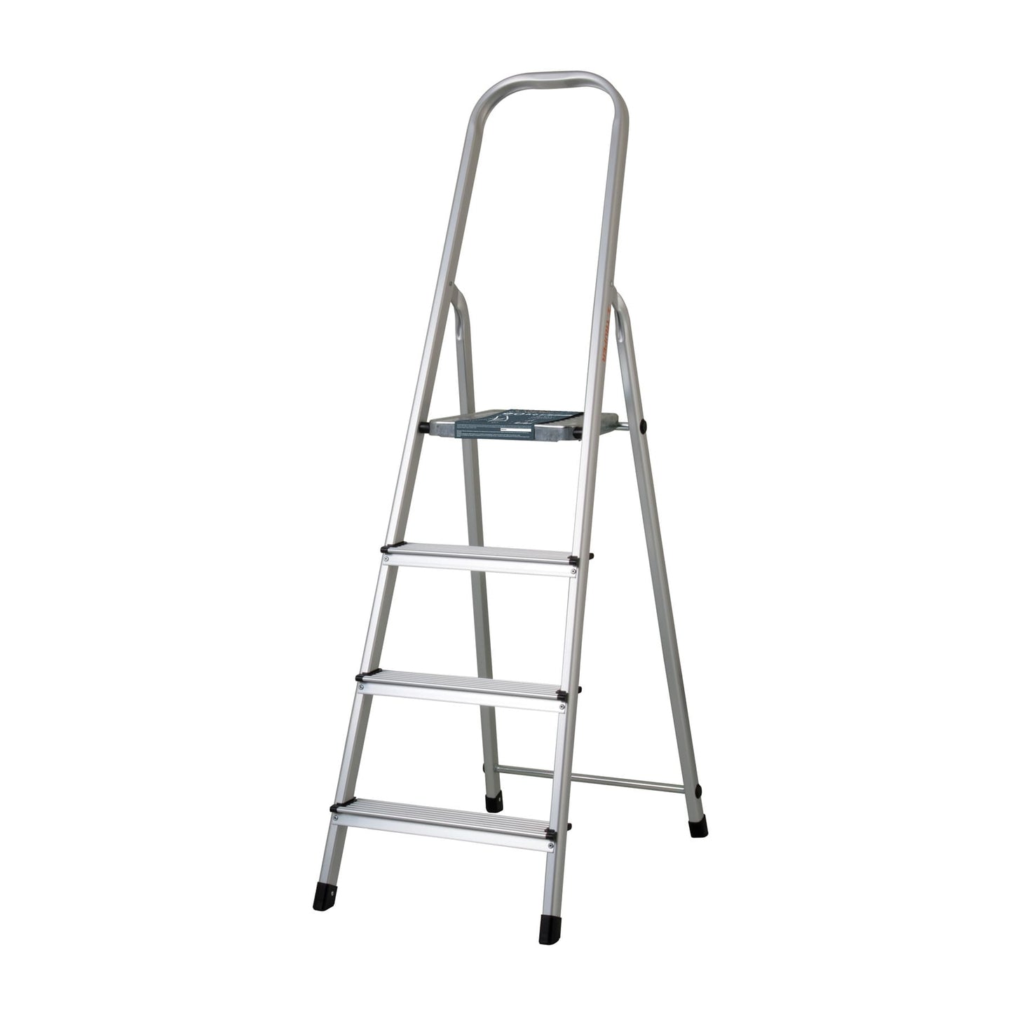 ESCALERA TUBULAR PLEGABLE, 4 PELDAÑOS, ALUMINIO, TRUPER