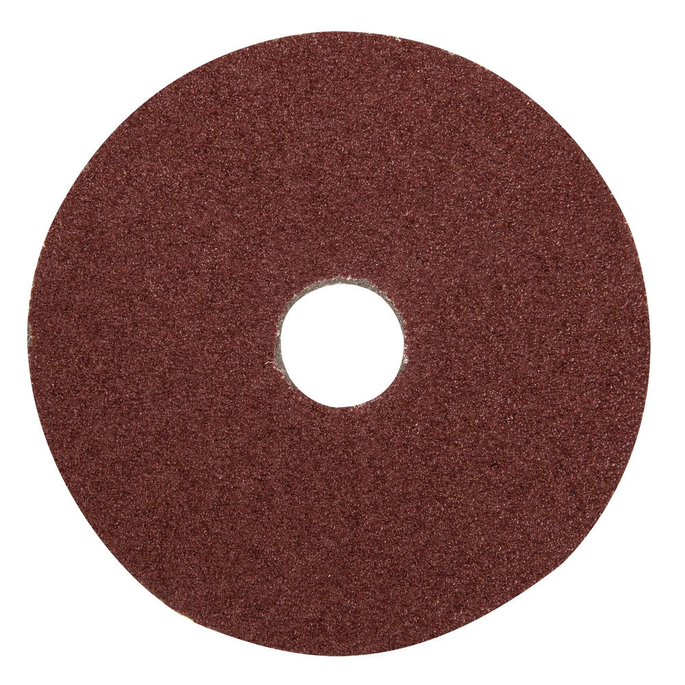 DISCO LIJA 4-1/2' CON RESPALDO DE FIBRA, GRANO 120, 5 PZAS