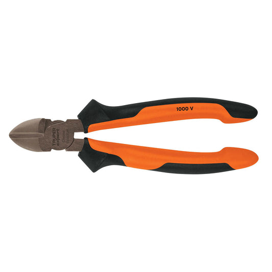 T202-6X PINZAS CORTE DIAGONAL MANGO BICOLOR 6"