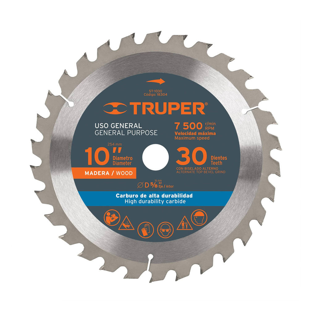 ST-1040 SIERRA DE 10"X40 DIENTES CENTRO