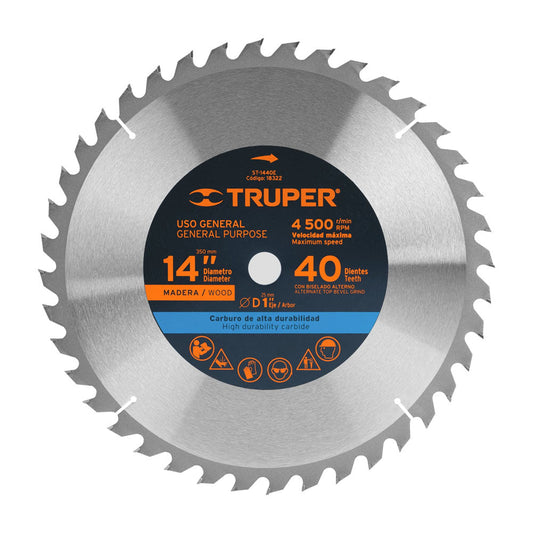 SIERRA TUNGSTENO 14" 60DIENTES
