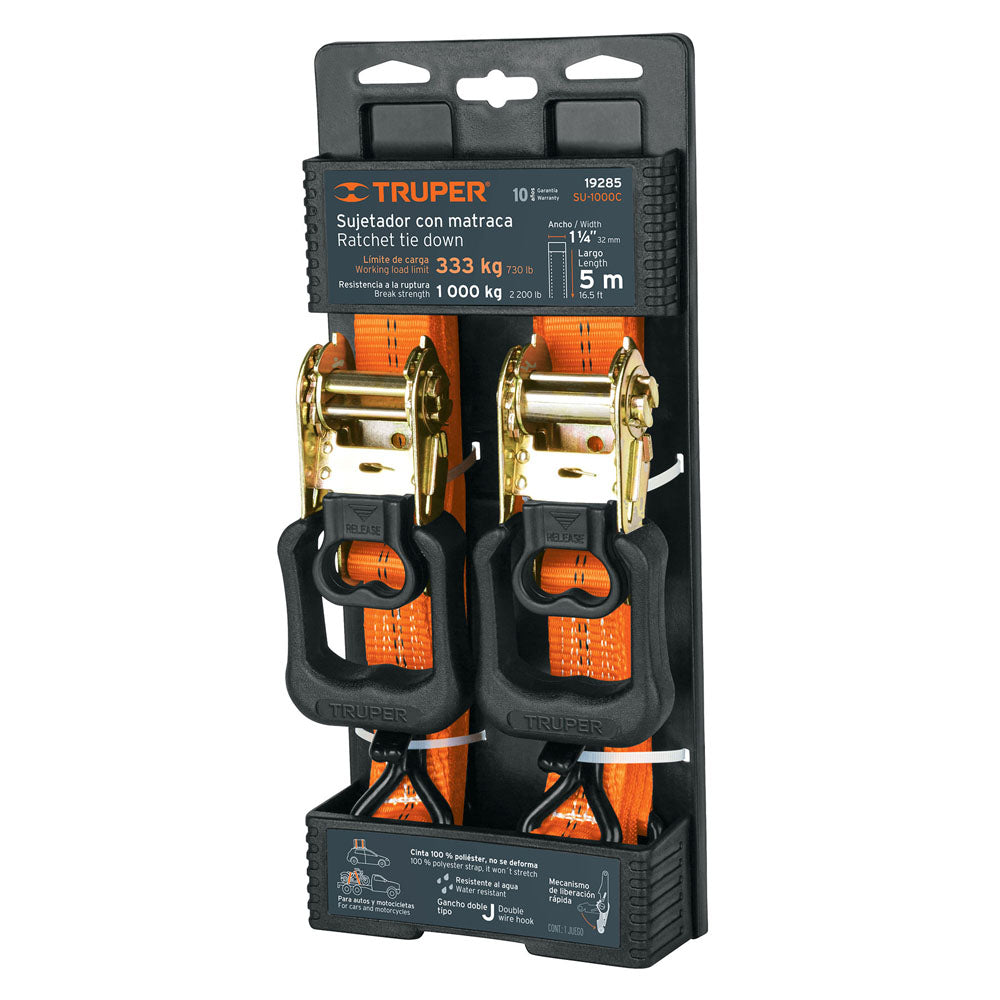 SET SUJETADOR 1000 C/MATRACA