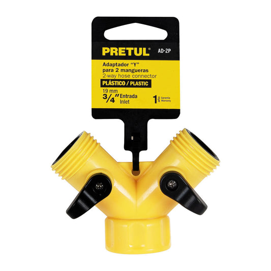 ADAPTADOR "Y" PLAST.PROTUL AD-2P