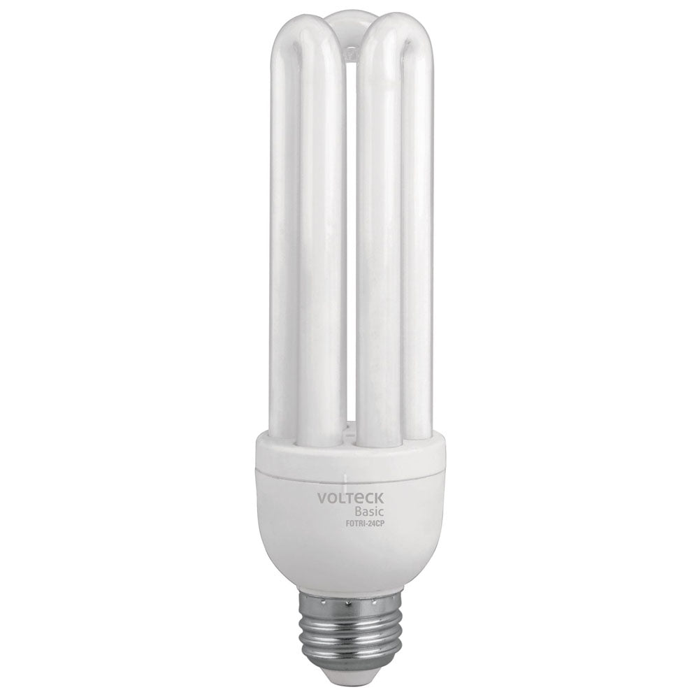 FOCO AHORRA 3U 24W CALIDA FOTRIC-24CP