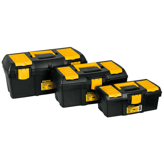 CAJA 13" CON  COMPARTIMENTOS, PRETUL