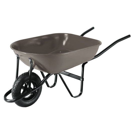 CARRETILLA 5.5 FT3NEUM REF BASTIDOR BIPARTIDO GRIS PRETUL CAP-5NB