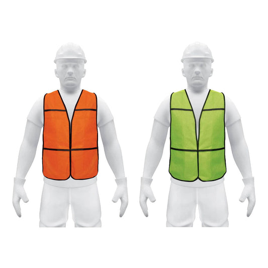 CHALECO DE SEGURIDAD USO DE DIA, NARANJA CHS-100N
